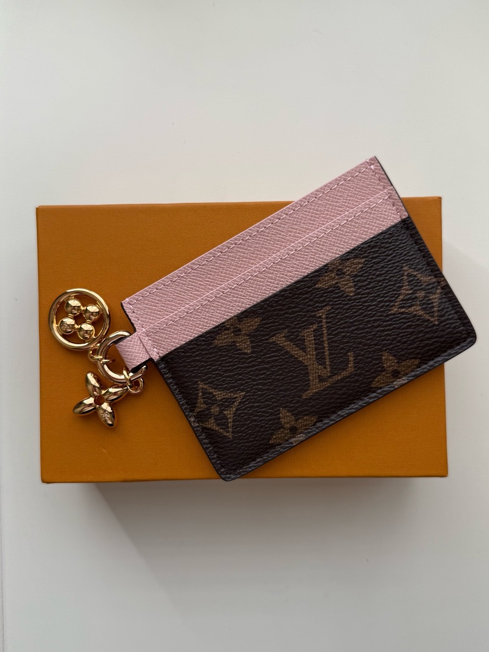 LV Charms Card Holder